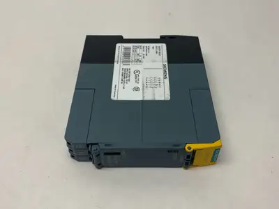 USED SIEMENS SIRIUS SAFETY RELAY, SPRING-TYPE, OUTPUT EXPANSION, 24VDC