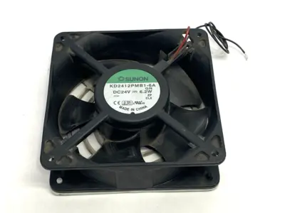 Used SUNON Axial Cooling Fan 2-Wire 120mm x 120mm x 38mm 24VDC 6.2W Electronic Component Fans Michigan US | Maverick Industrial Sales #1398779