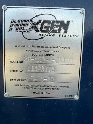 USED 2012 MARATHON 200 HP    NEXGEN