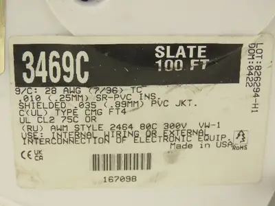New | in-Stock ALPHA WIRE _UNKNOWN_ Cable & Wire | Arrow Industrial #642632