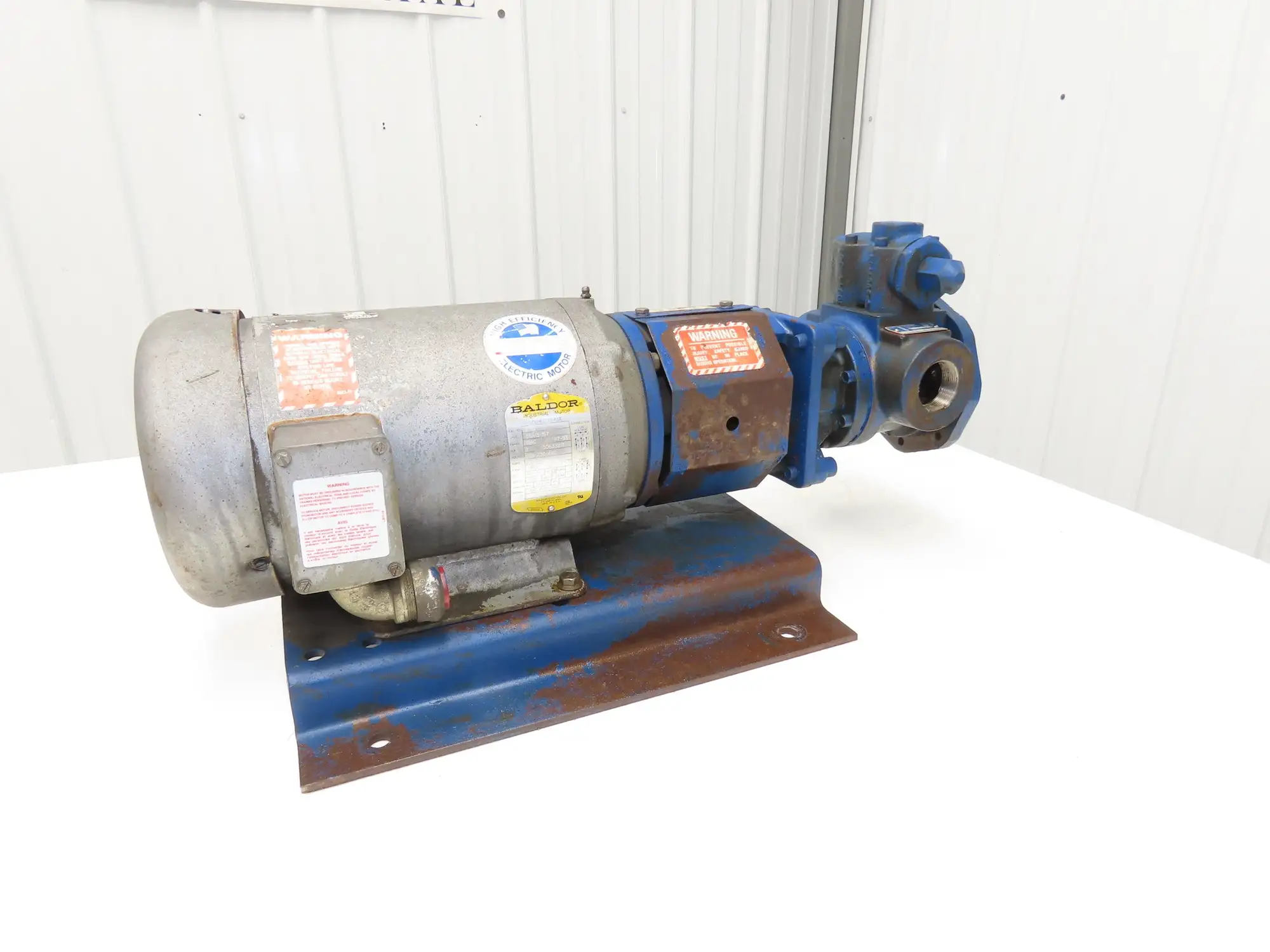 Gorman Rupp GHC1 1/2GF3-B0003 Positive Displacement Gear Pump 1.5"NPT 15GPM 2Hp