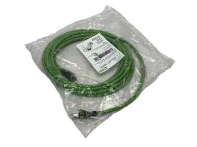 New | in-Stock Murrelektronik Double Ended Ethernet Cable RJ45 Male 5m Cable & Wire Michigan US | Maverick Industrial Sales #1462998