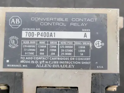 USED ALLEN-BRADLEY 700-P400A1