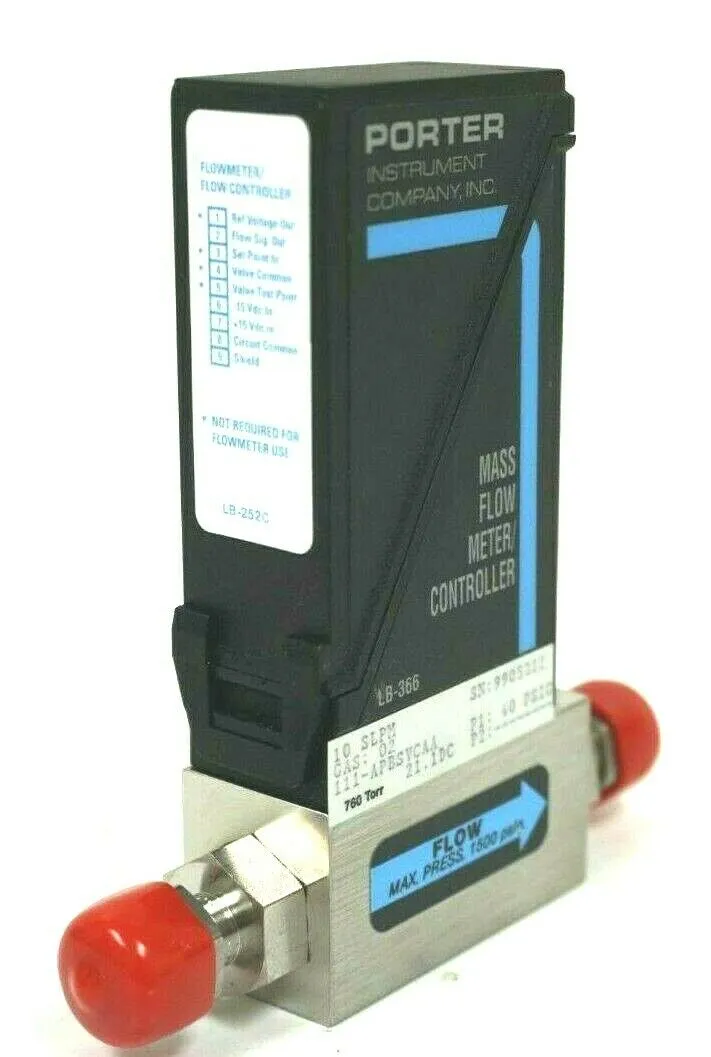 NEW PORTER LB-366 111-APBSVCAA LB-252C MASS FLOW 111-APBSVCAA