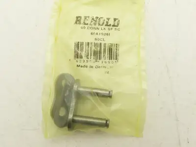 Renold 60A1X10FT Riveted #60 Roller Chain 10Ft Length 3/4" Pitch Single Strand
