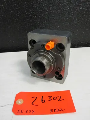 DMG Mori Seiki SL-25Y Live Tool Driven Holder ER25 Radial 65 mm x 95 mm STRAIGHT
