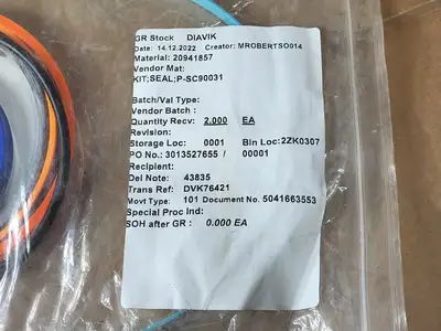 Seal Kit P-SC90031
