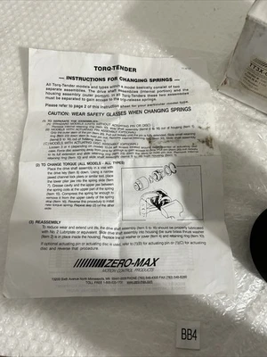 NEW Zero max TT3X-C-003-009-002