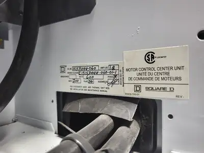 USED SQUARE D MODEL 6