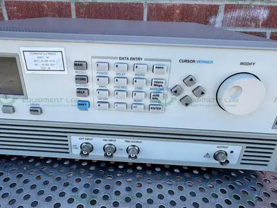 Used AGILENT / HP HEWLETT PACKARD 8114A HIGH POWER PULSE GENERATOR 100V / 2A Pulse Generators California US | Equipment Lab #1302713