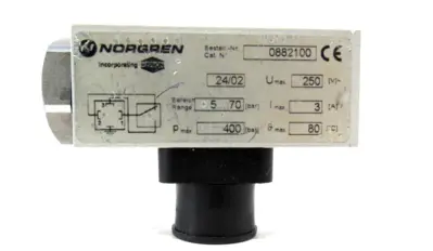 NEW NORGREN 0882100 PRESSURE SWITCH