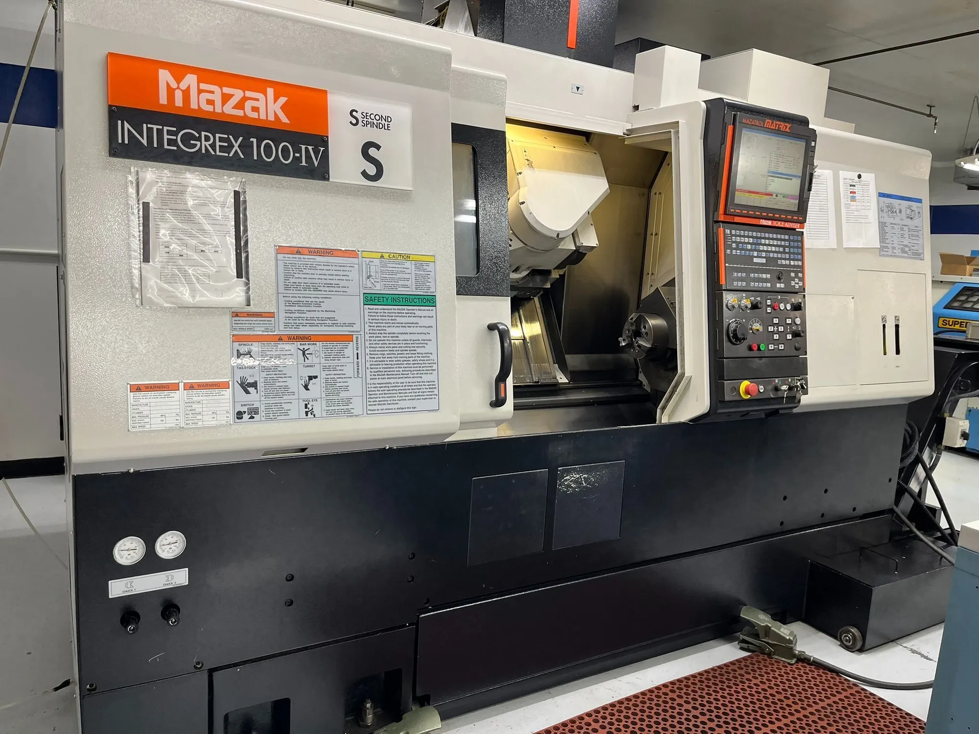 MAZAK INTEGREX 100-IVS CNC Lathe, 2006