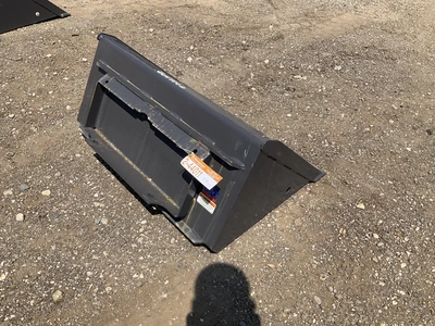 New old stock Paladin 36” smooth bucket for a mini skid steer, welded on cutting edge, mini skid ste...