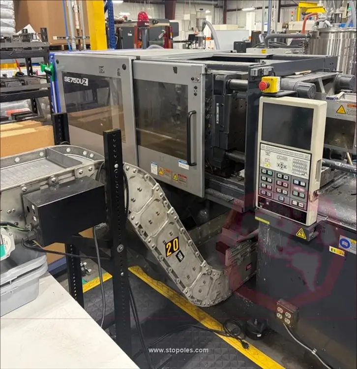 Used SUMITOMO SE75-DUZ-C250 Injection Molding Machines Ohio US | Stopol Equipment Sales LLC #1181139