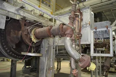 Dryer, Drum, Double, 42" x 120", Chrome, Beloit/Overton, 100 PSI #D745510