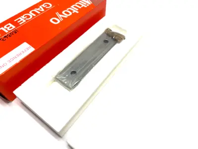 USED MITUTOYO RECTANGULAR GAGE BLOCK 150MM ASMEK/YJ
