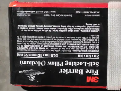 Fire Barrier Self Locking Pillow (Medium) 2"x6"x9"