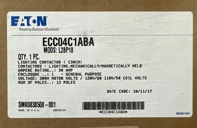 NEW Eaton ECC04C1ABA
