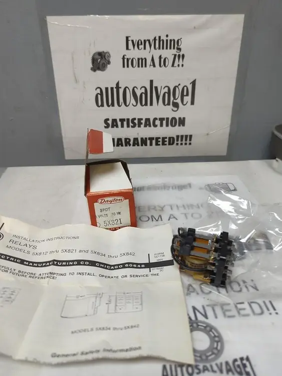 New | in-Stock DAYTON 5X821 3PDT Miscellaneous Equipment (Electrical & Power) | Surplus Asset Holdings #1191495