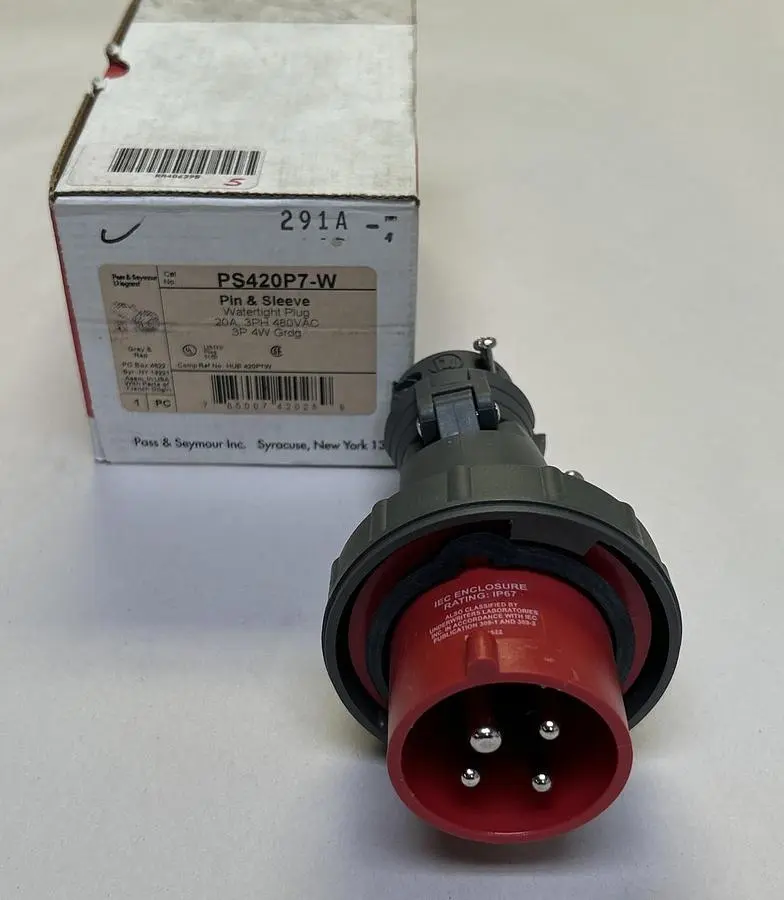 New | in-Stock PASS & SEYMOUR PS420P7-W Miscellaneous Equipment (Electrical & Power) | Surplus Asset Holdings #1197608
