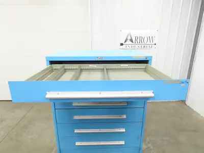 Nu-Era Modular Tool Storage Cabinet 8 Drawer 45x28x61" Stanley Vidmar Lista