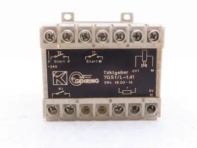 Klaschka D 7533 Timer Relay/Delay Switch24 VDC 7VA