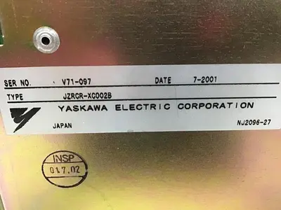 USED YASKAWA JZRCR-XC002B
