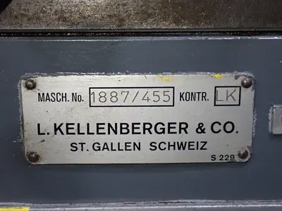 Used 1982 KELLENBERGER 600U Universal Cylindrical Grinders Ohio US | HGR 24 #783341