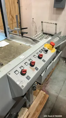 Used Wenzhou RZJD-G350J Paper Bag Making Machine with Window Unit, Hot Melt Glue & Valco Melton System