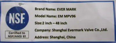 NEW ABZ EMMPV96 CONTROL VALVE 3" DA75 ABZ-210LS
