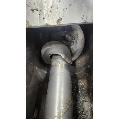 Used 12"dia. X 14' L Orthman Industrial Screw Auger Conveyor