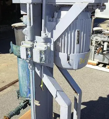Mill, Sand, Vertical, S/st, Paint Mill, Jkt, 10 HP, #S742655