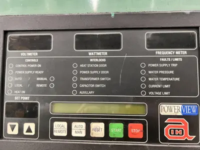 550 kW AMERICAN INDUCTION HEATING CORP (1999)  INDUCTION HEATER POWER SOURCE & CONTROLS: STOCK #20009