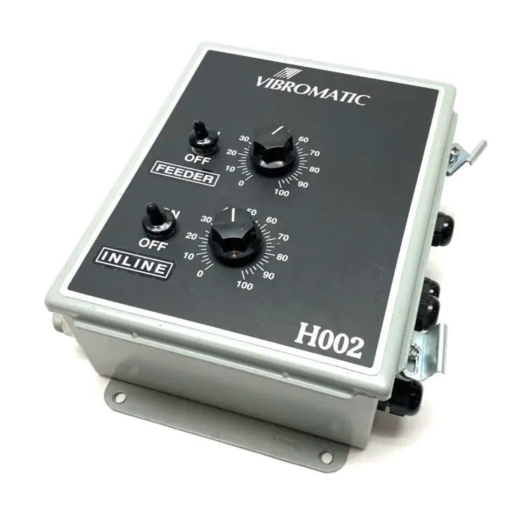 Used VIBROMATIC INCLINE/FEEDER CONTROLLER FOR VIBRATING BOWL FEEDER, ADJUSTABLE Industrial Controls | Maverick Industrial Sales #1099978