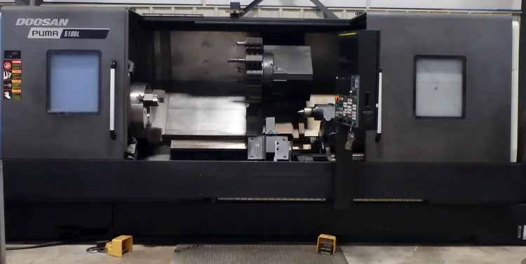Used 2022 DOOSAN PUMA 5100LB CNC Lathes Arizona US | Tight Tolerance Machinery #1070362