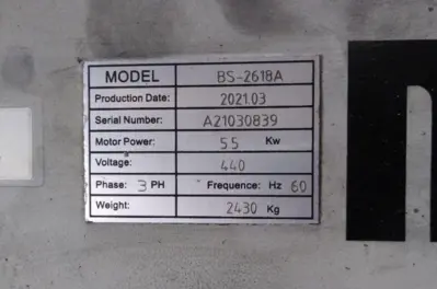 2021 MAGNUM BS-2618A Horizontal Band Saws | Mohawk Machinery (6)