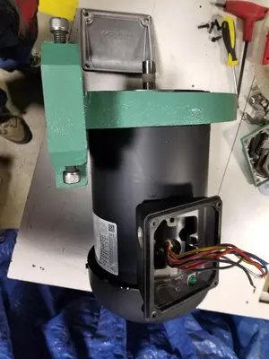Pistorius New Replacement Motor, Weg Brand, 115/ 208-230V, 1HP, Single Phase