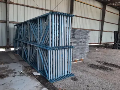 USED CUBIC PALLET RACKING PACKAGE