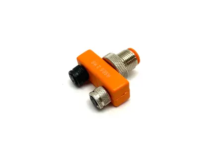 New | in-Stock Lumberg Automation M12 Male to Dual M8 Female Cable Splitting Tee Electrical Fittings Michigan US | Maverick Industrial Sales #1454073