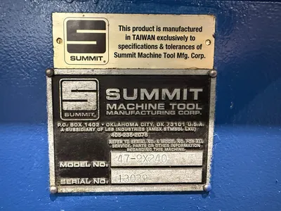 2013 SUMMIT 47-9X240 Engine Lathes | GMT (27)