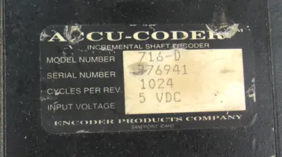 USED ENCODER PRODUCTS 716-D