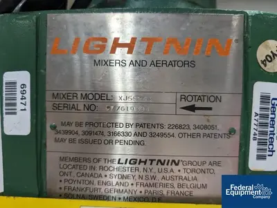 USED Mueller 240 Liter Mueller Reactor, 316L S/S, 45/75#