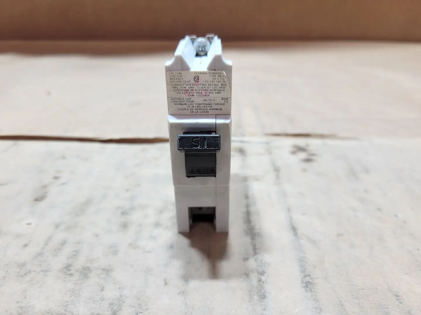 Used FEDERAL PIONEER NB115 Switchgears British Columbia CA | Lenmark #1438672