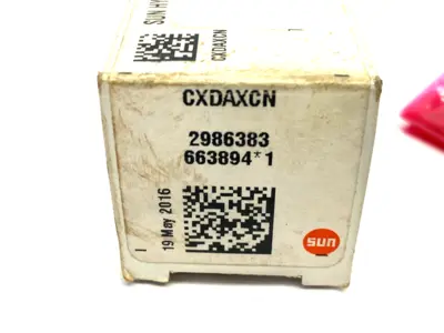 USED SUN HYDRAULICS NOSE-TO-SIDE FREE FLOW CHECK VALVE
