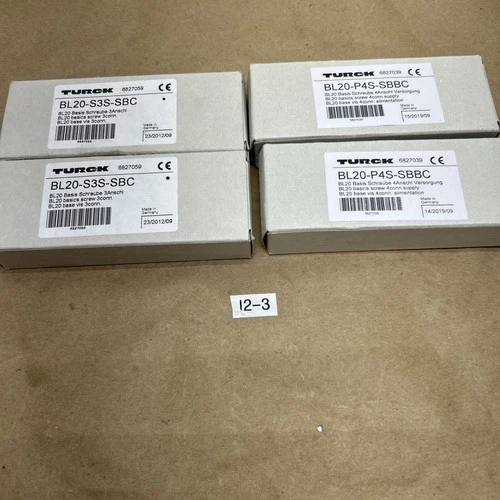 NEW TURCK BL20-P4S-SBBC,S3S-SBC