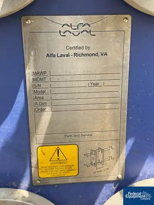 Used Alfa Laval Alfa Laval Temperature Control Skid, S/S Boilers Ohio US | Federal Equipment Company #1337923