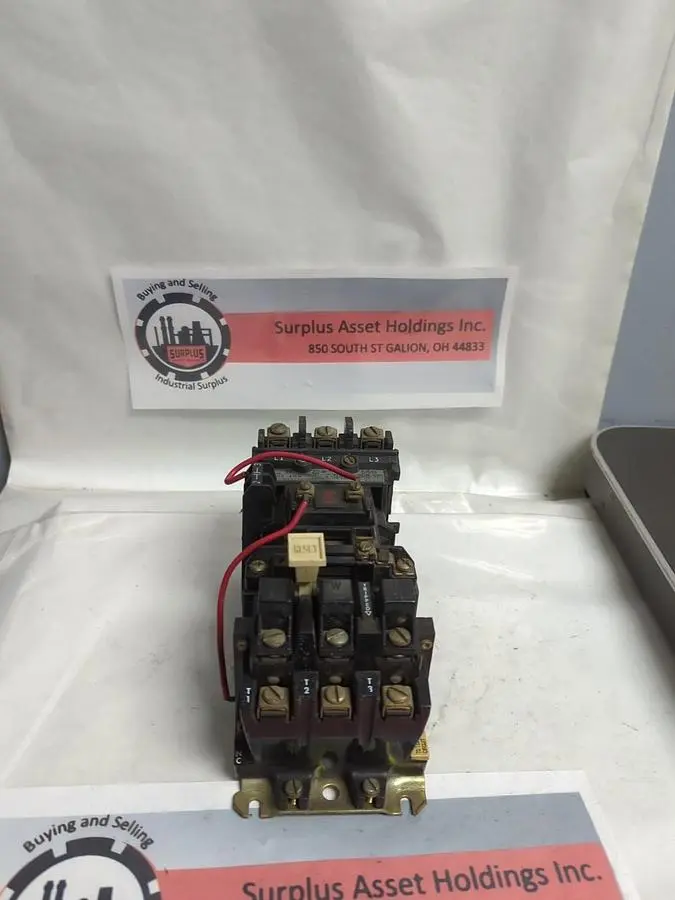 Used ALLEN-BRADLEY 509-BOD Motors (misc) | Surplus Asset Holdings #1205148