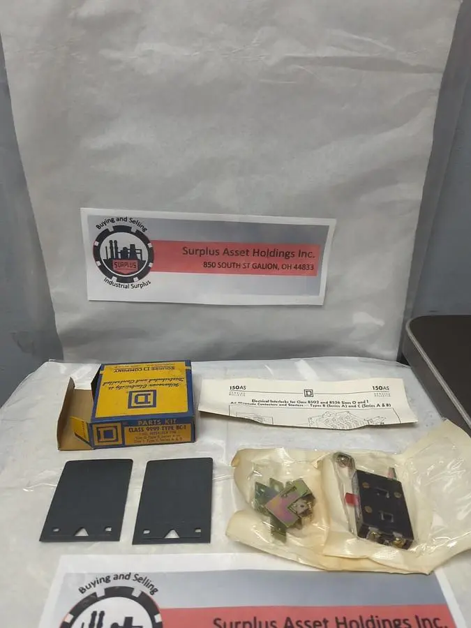 New | in-Stock SQUARE D 9999 BC-1 Miscellaneous Equipment (Electrical & Power) Ohio US | Surplus Asset Holdings #1209836