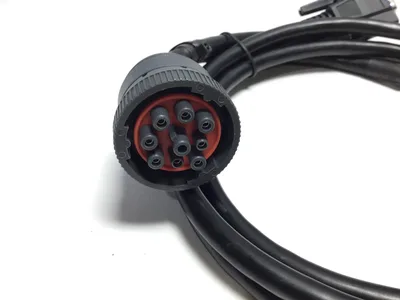 Unbranded 9 Pin Deutsch Type Male and Female Round Y-Cable