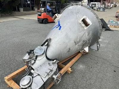 Mixer, Nauta, 50 CF, Stainless Steel, 8' Diameter #S744844